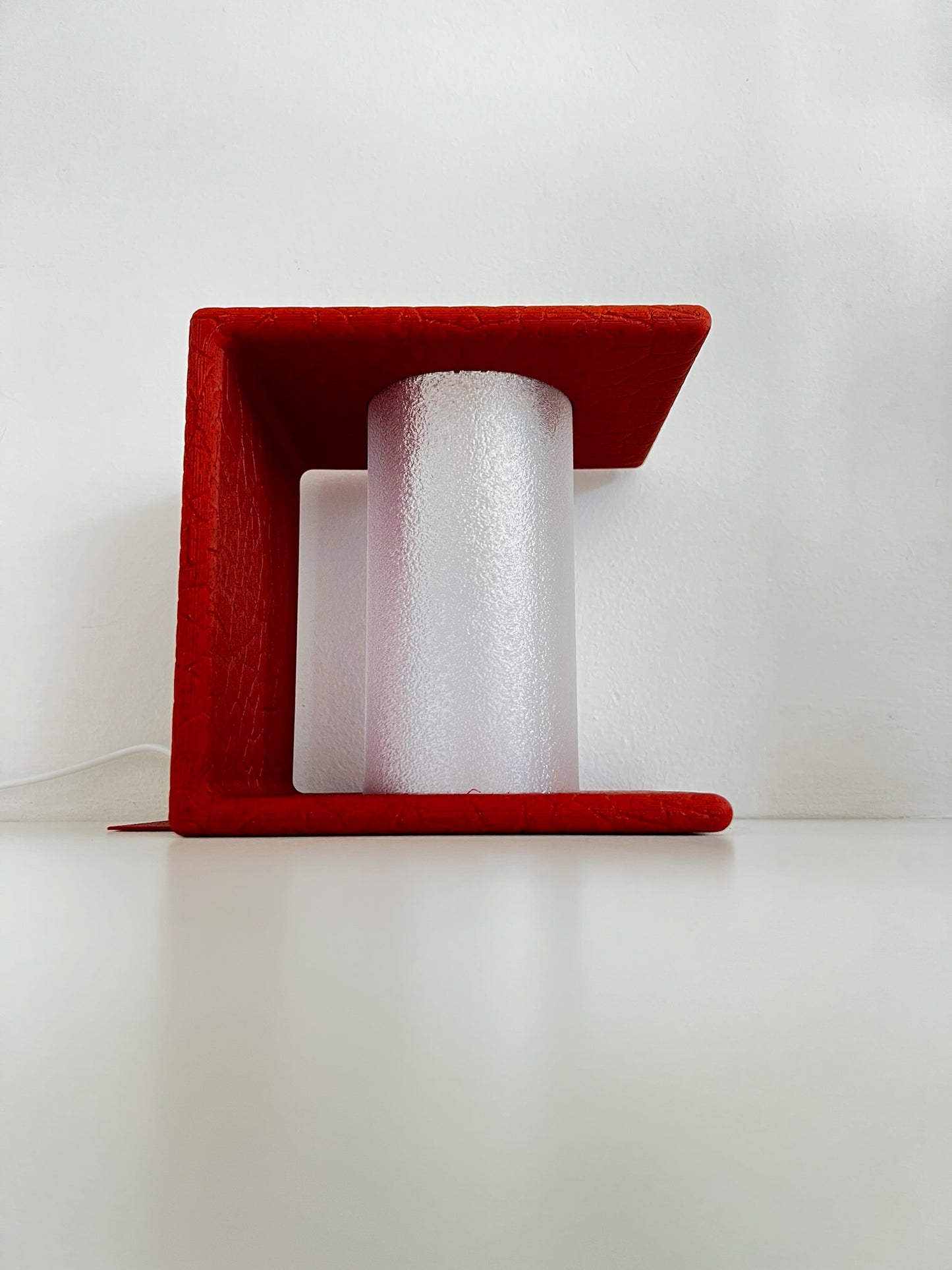 Chic Ancient Marble Mood Bookend producing a warm diffuse light, ideal for decoration.