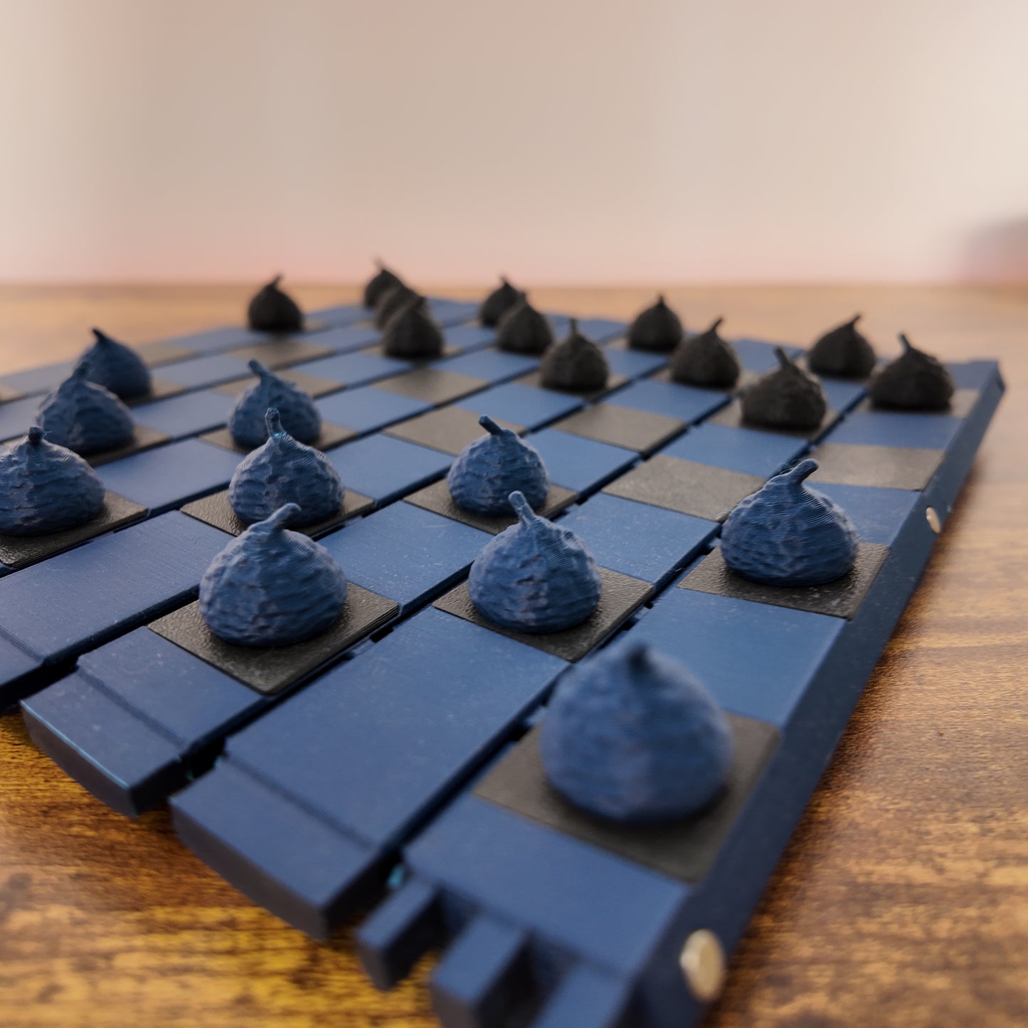 Travel Checkers Set | Nature Inspired and Multiple Color Options