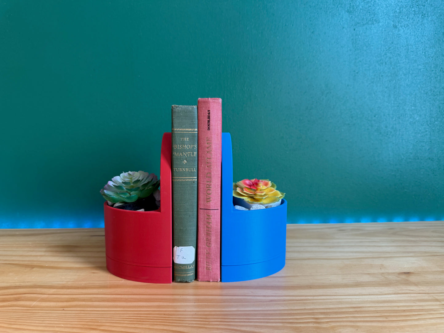 Lofted Goods Arched Bookends available at Brehmwood Creative.