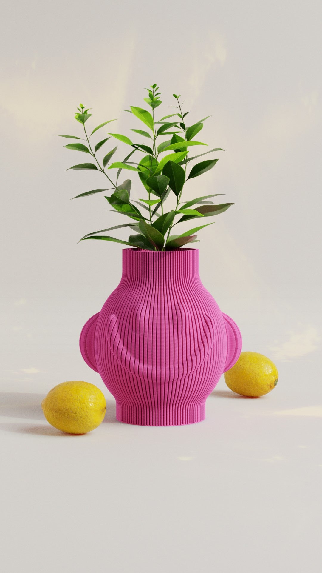 Brehmwood Creative Lemonchik Vase Modern Contemporary by Kowafat.