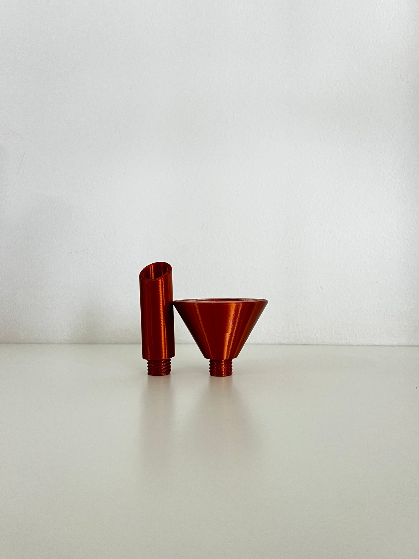 A modern cobalt watering can showcased in a bright aesthetic with clear labels for color options.