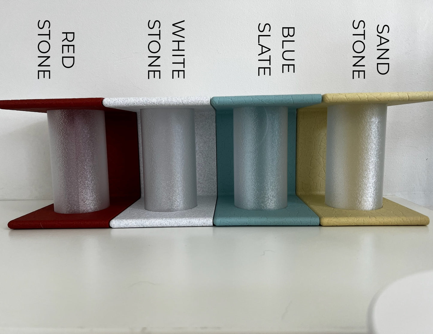 Moai Bookend Set of 2 - Sculptural Marble Design with Wise Expression for Stylish Bookshelves