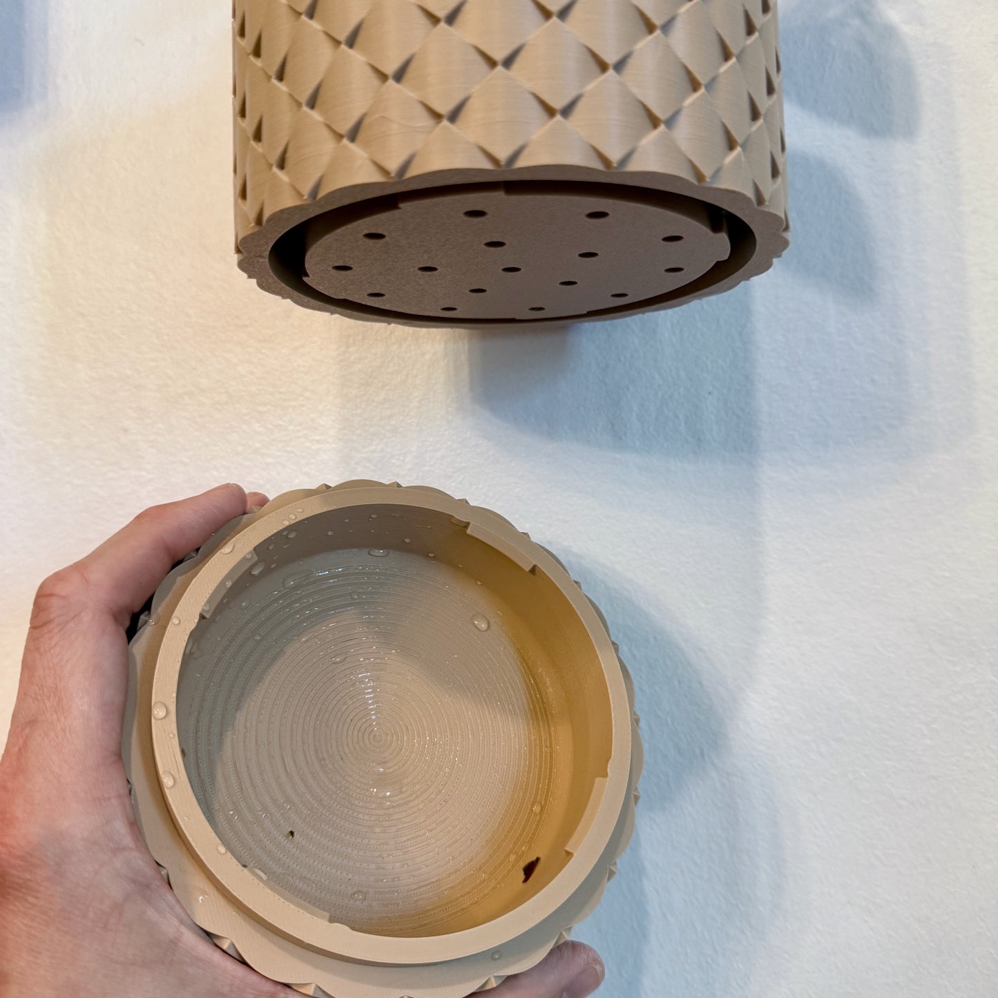 The Quilted Wall Planter by Lofted Goods—durable, easy to mount, and designed to enhance any space with timeless charm.