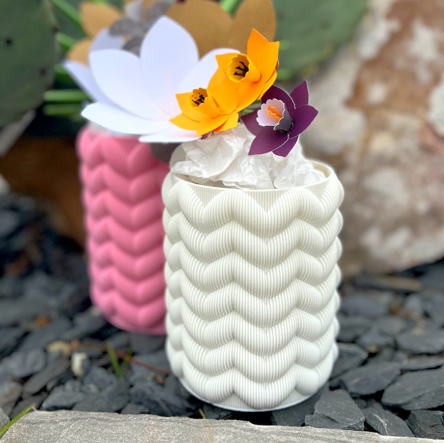 Brehmwood Creative Babushka Modern Contemporary Vase by Kowafat.