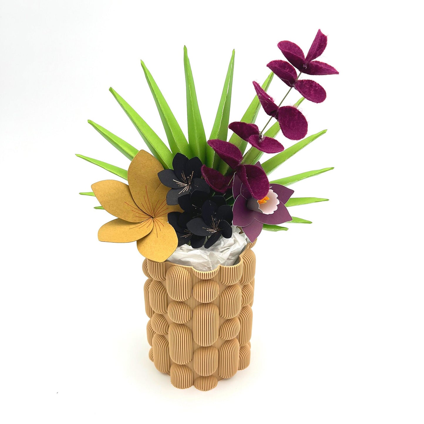 Brehmwood Creative Sleek Lava Contemporary Vase by Kowafat available in 20 matte colors.