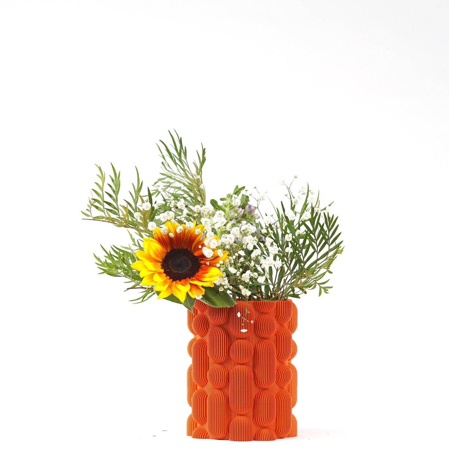 Brehmwood Creative Sleek Lava Contemporary Vase by Kowafat available in 20 matte colors.