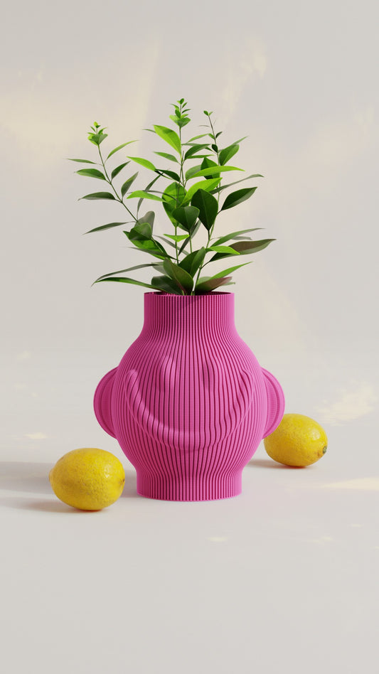 Brehmwood Creative Lemonchik Vase Modern Contemporary by Kowafat.