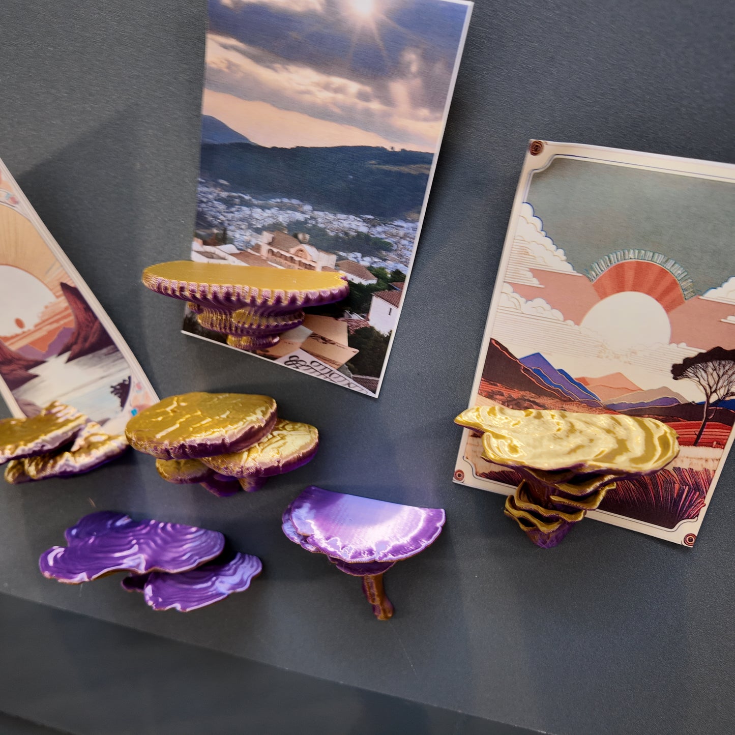 Mushroom Fridge Magnets Kit | Set of 6 | Kitchen Decor | Nature Inspired | Cottage Core