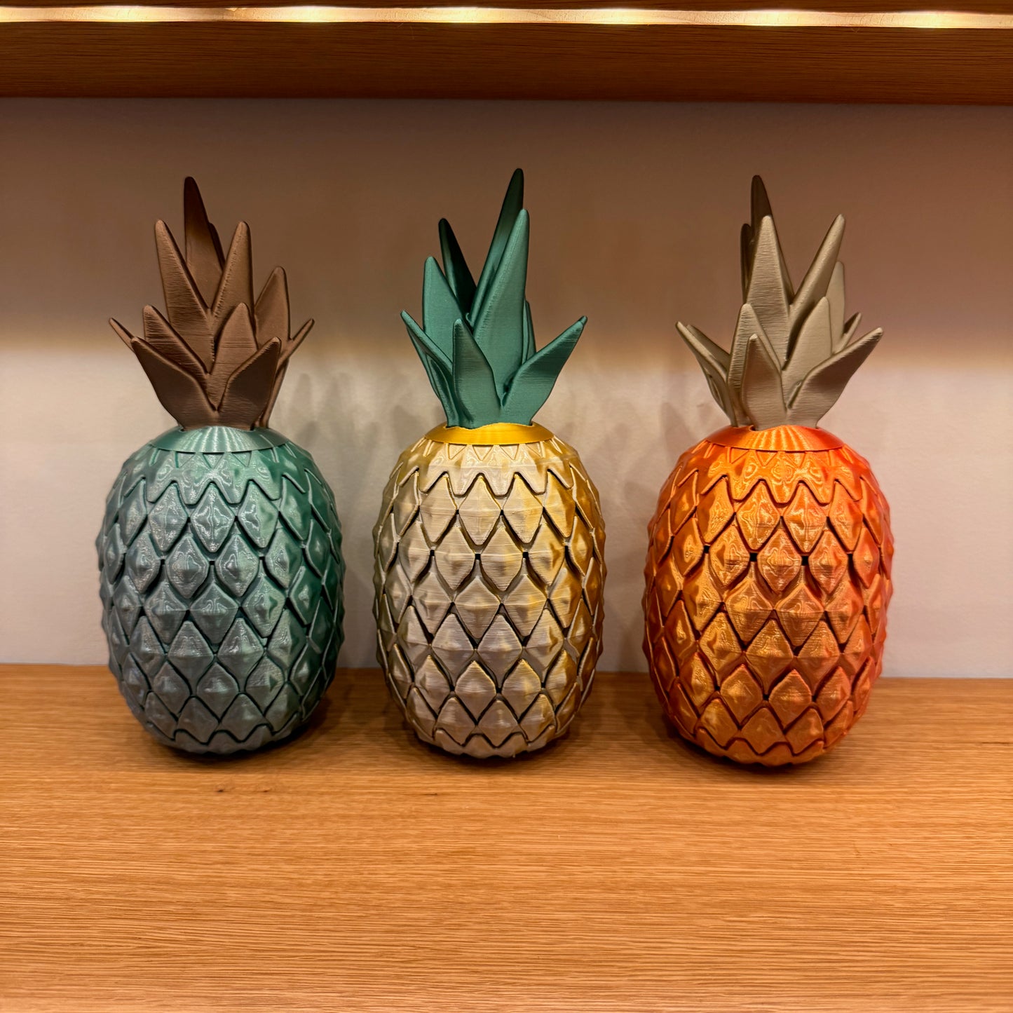 Pineapple Coasters Set – Tropical Drink Coasters