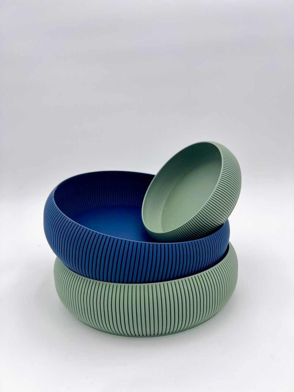 Contemporary Low and Broad Planter, Bowl, or Display Vase | Beautiful Matte Color | Decor