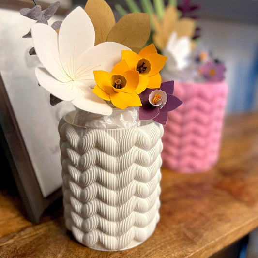 Brehmwood Creative Babushka Modern Contemporary Vase by Kowafat.