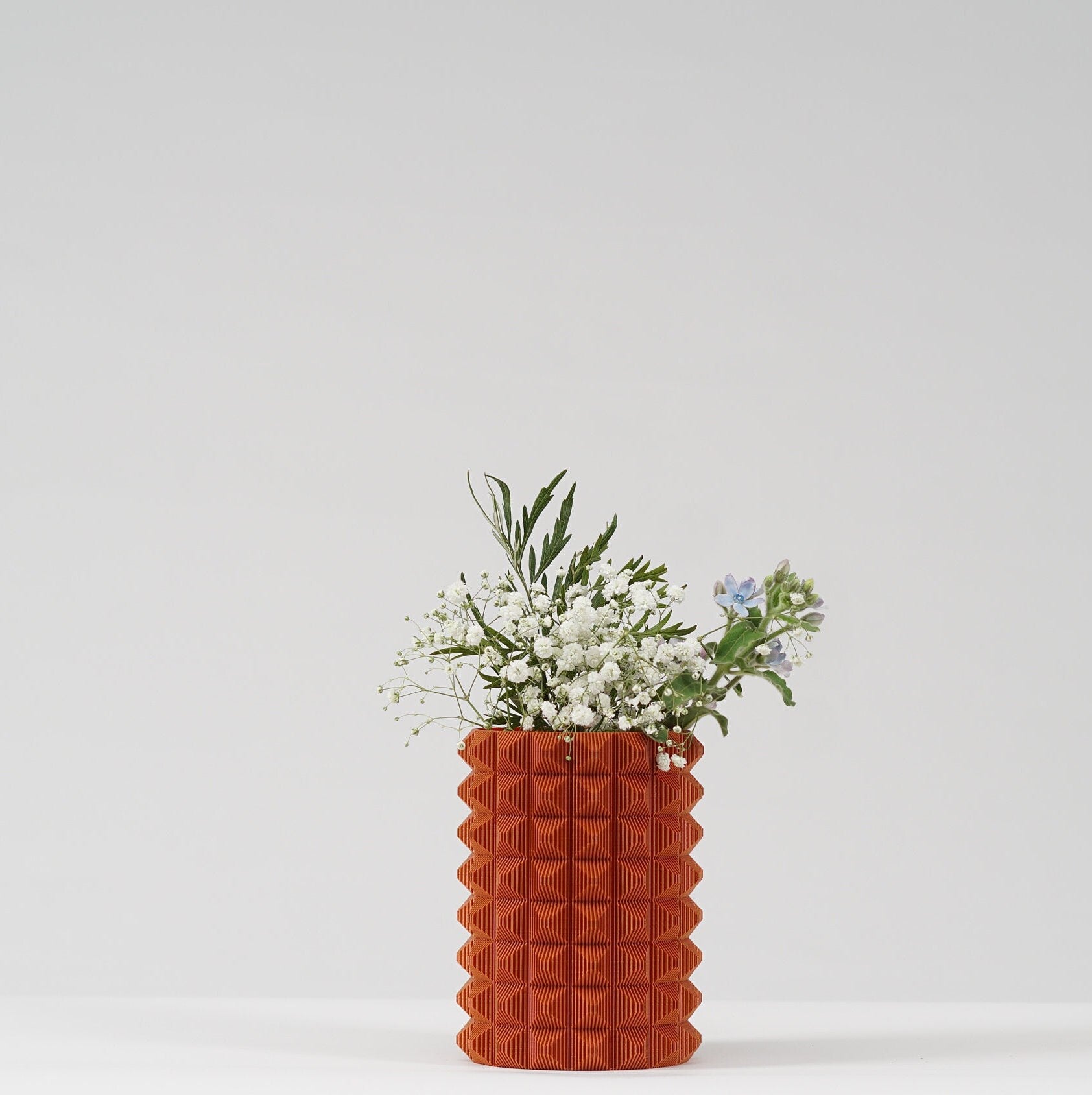 Brehmwood Creative Porcupine Modern Contemporary Vase by Kowafat available in 20 matte colors.