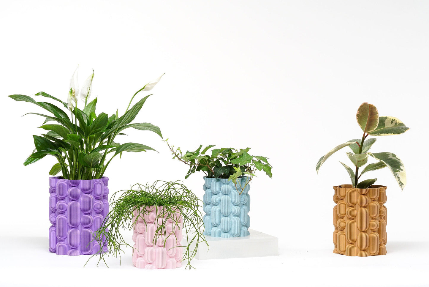 Brehmwood Creative Sleek Lava Contemporary Vase by Kowafat available in 20 matte colors.