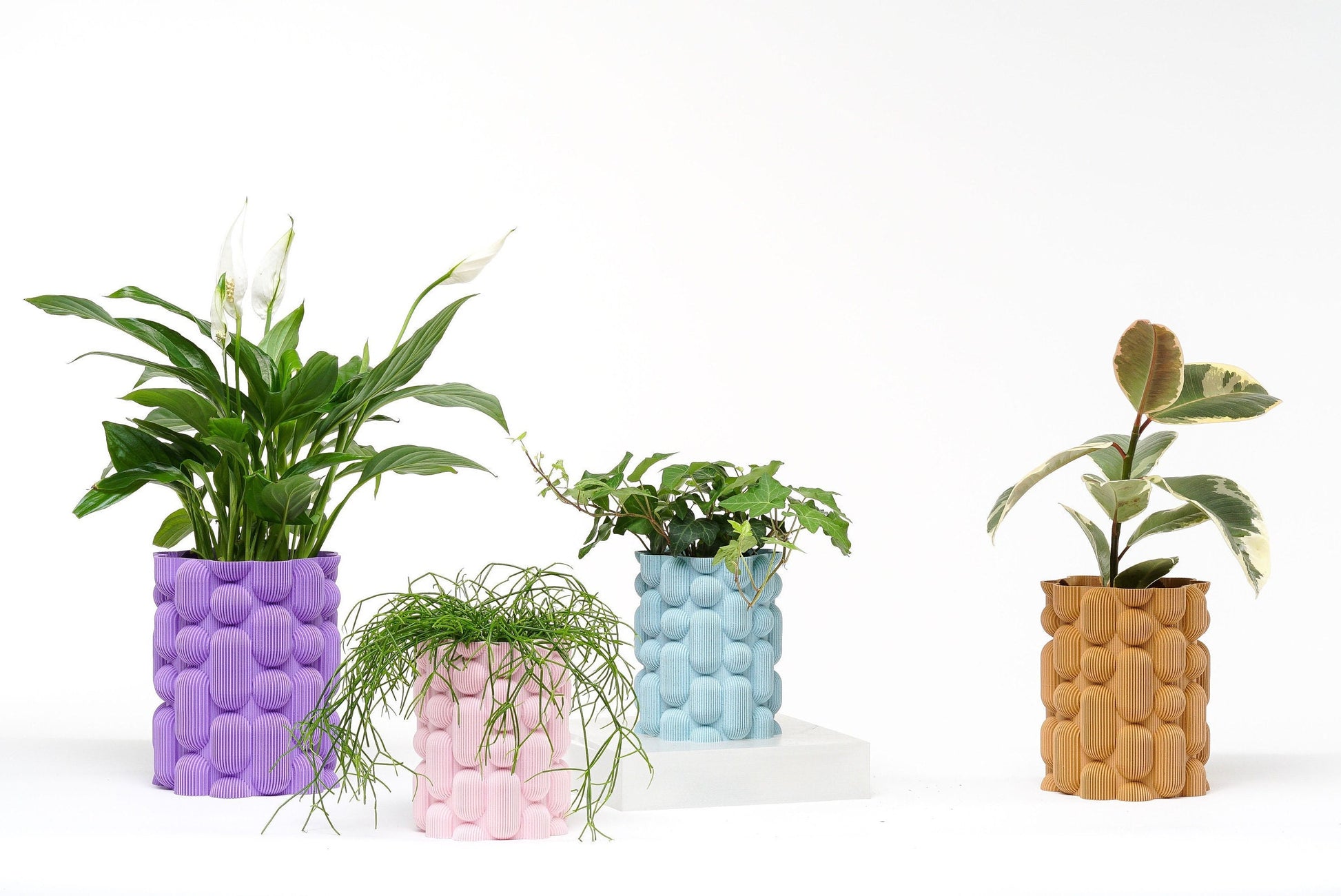 Brehmwood Creative Sleek Lava Contemporary Vase by Kowafat available in 20 matte colors.